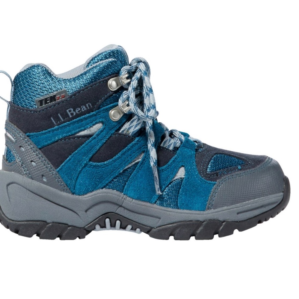 Kids LL Bean Hiking Boots Size 13 Blue